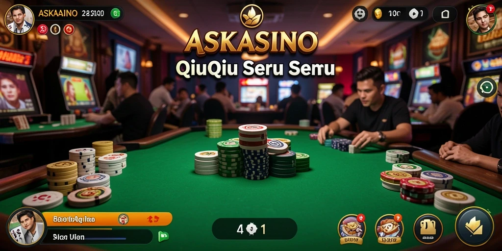 Tampilan gameplay seru dan kompetitif di ASKASINO.
