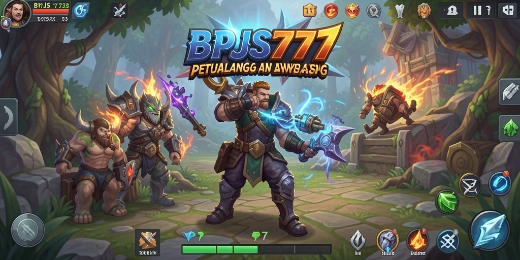 Tampilan gameplay seru dalam dunia ARPG BPJS777.