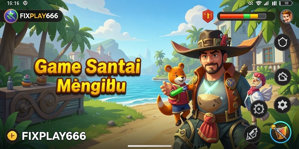 Tampilan gameplay FIXPLAY666 yang seru dan menghibur.