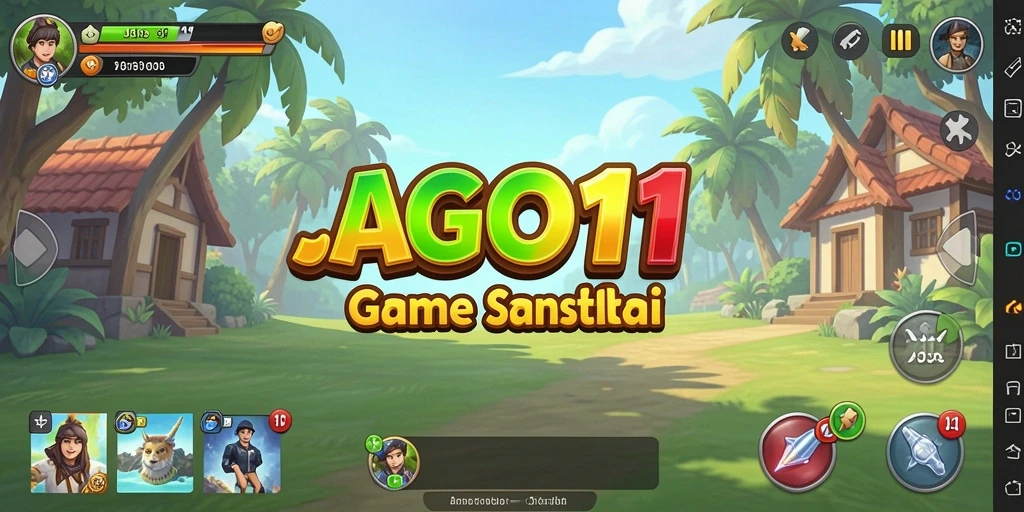 Screenshot gameplay JAGO11 menampilkan keseruan saat bermain.