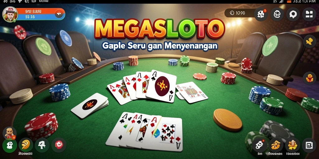 Tampilan gameplay seru dan interaktif dalam MEGASLOTO.