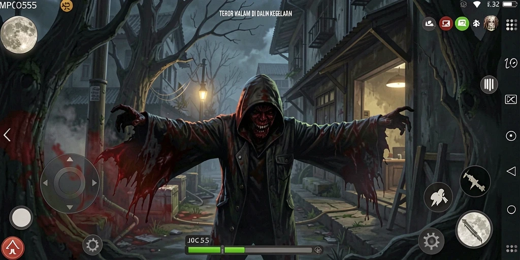 Gameplay menegangkan MPO555 dengan suasana horror yang mendalam