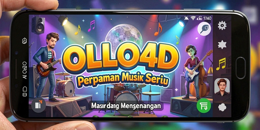Screenshot utama menunjukkan gameplay seru dan interaktif OLLO4D.
