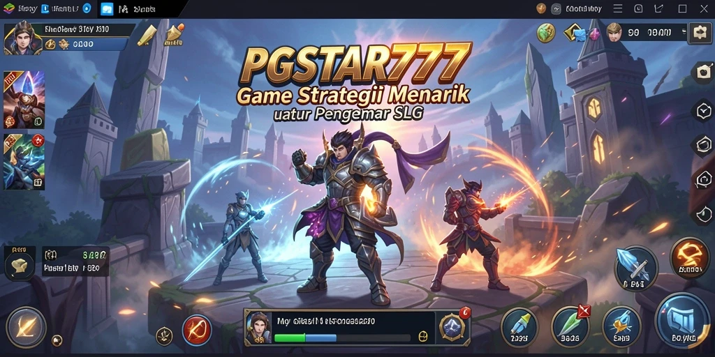 Tampilan menarik dari gameplay SLG PGSTAR777.