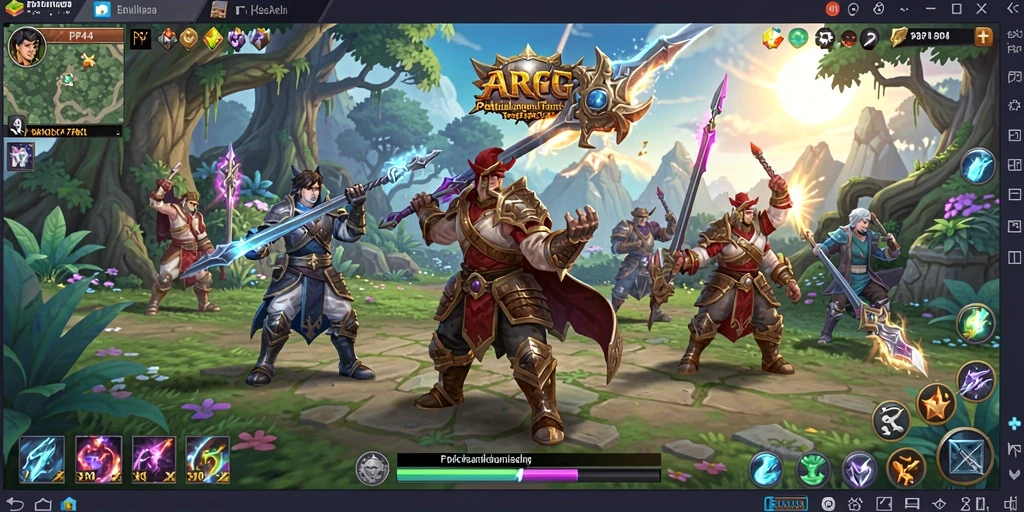 Tangkapan layar gameplay PP444 menampilkan aksi seru dan petualangan yang menantang.