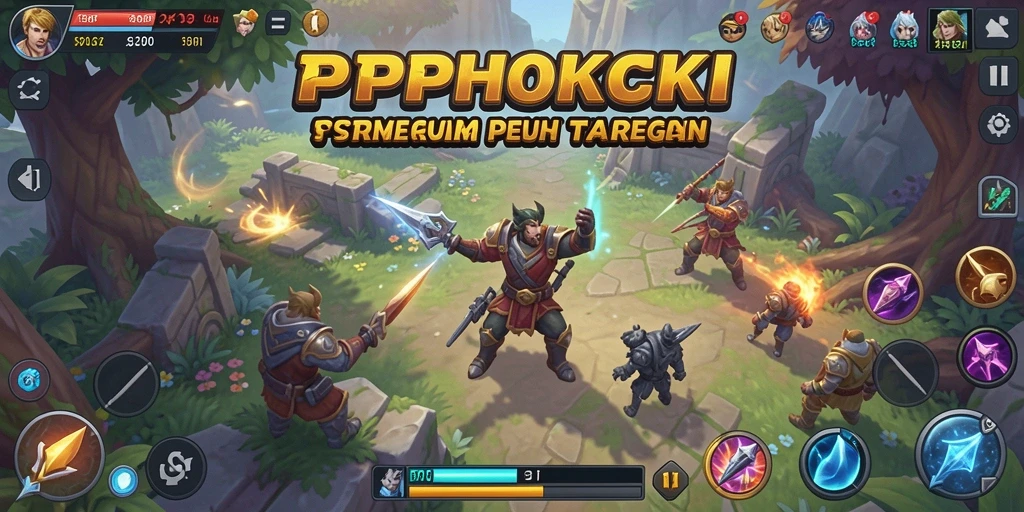 Tampilan gameplay PPHOKI yang menantang dan strategis.