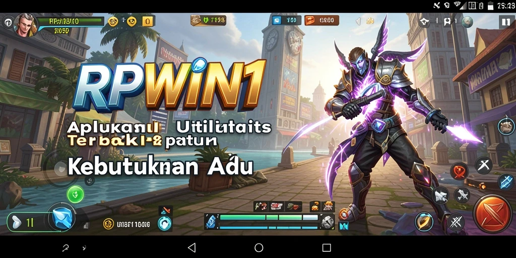 Tampilan antarmuka RPWIN1 yang menarik dan fungsional.