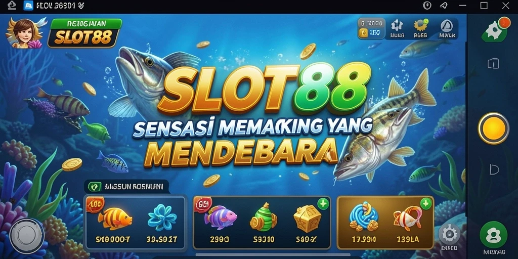 Tangkapan ikan yang spektakuler dalam <strong>SLOT88</strong>.