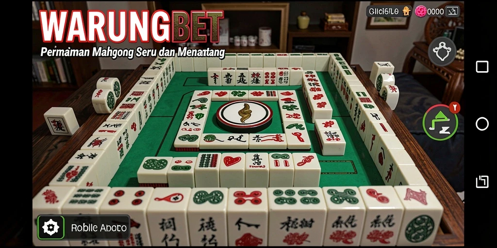 Tampilan grafis menarik dalam permainan Mahjong WARUNGBET.