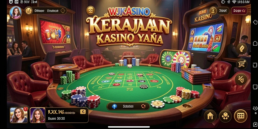 Tampilan menarik dari gameplay WJKASINO yang membuat kasino Anda berkembang pesat.